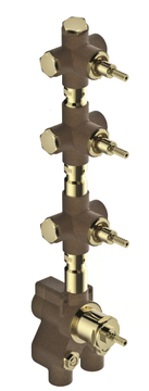 SIRIUS - 4 hole thermostatic shower set by RUBINETTERIE STELLA - view 3